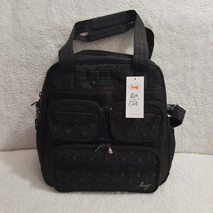 Lug Puddle Jumper LE Convertible Tote Bag (Midnight Black)